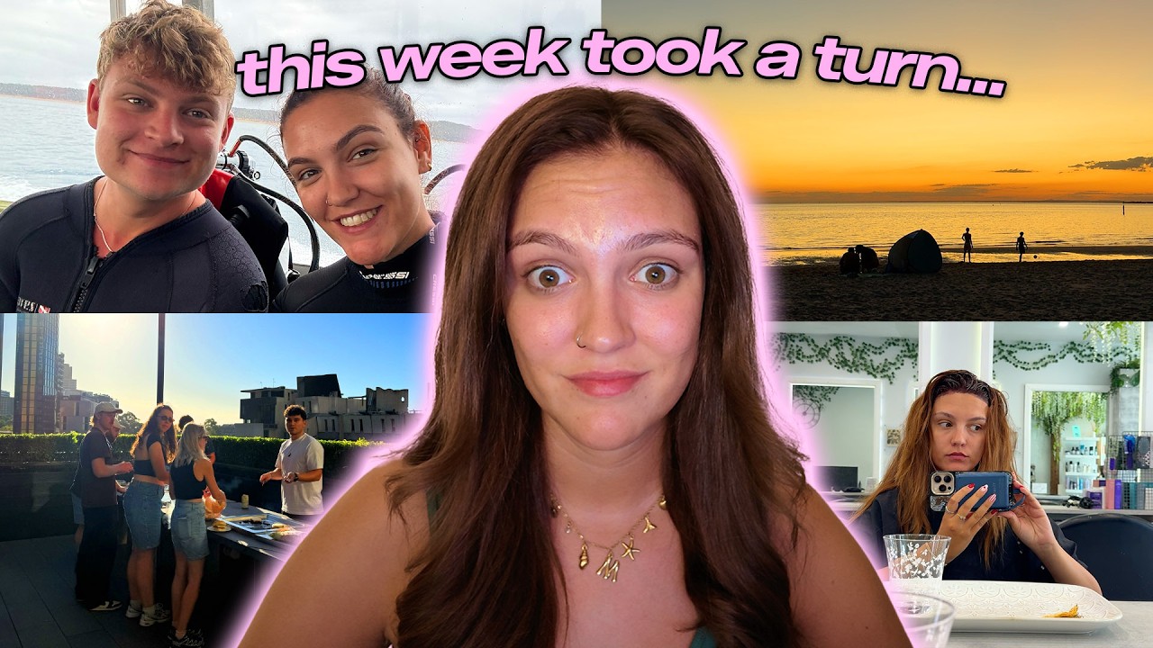 Эта неделя приняла неожиданный оборот… Мой брат остаётся с нами, новая причёска и дайвинг – это п...