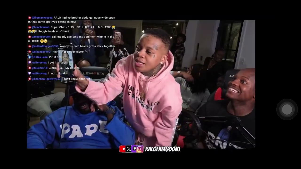 Glorilla Sister Go In Finesse 2tyme With Woody  #ralo #brorilla #explore #fy