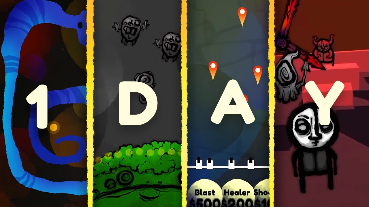 4 DEVS make 4 GAMES in 1 DAY!