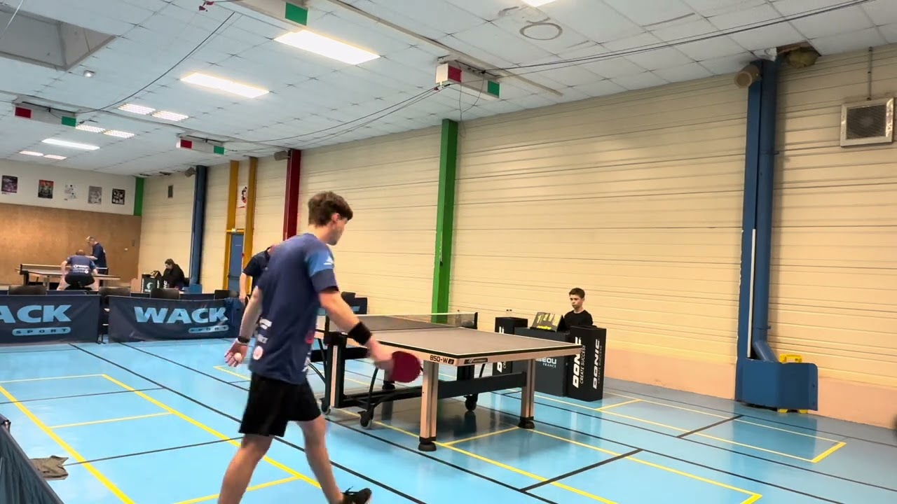 Château Thierry vs Flixecourt 3ème match Didier(1164) vs Mathieu(1068) 