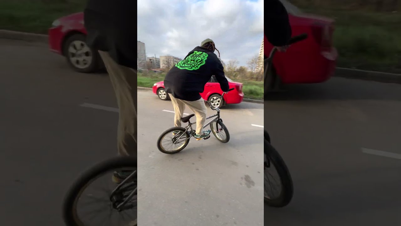 180 To Big Slide Fullcab Out Cab Barspin #bmx #shorts