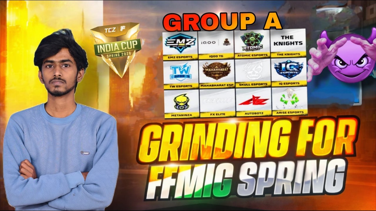 QUALIFIED FOR  FFMIC GROUP STAGE ATOMIC ESPORTS !! FACECAM LIVE !!  #freefire  #freefirelive
