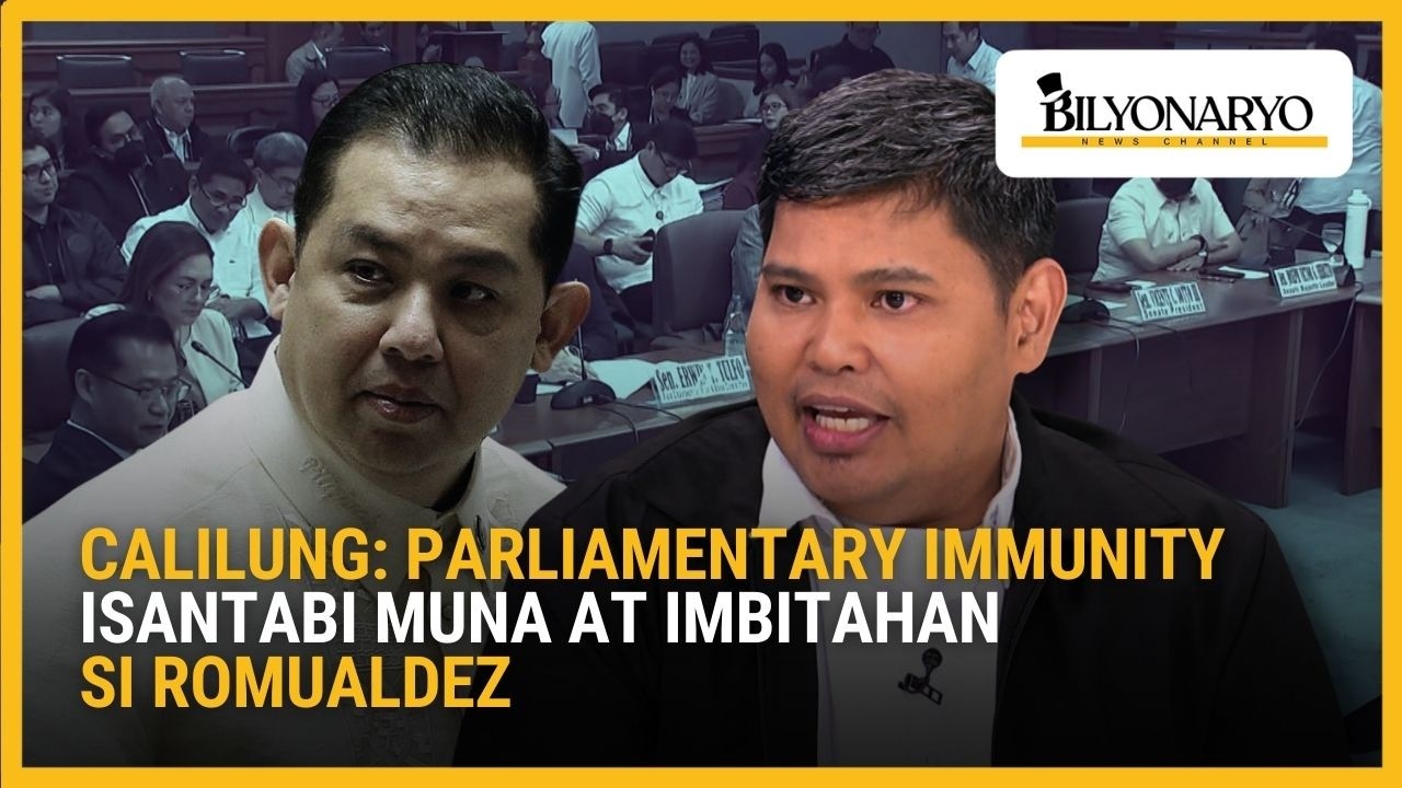 Calilung: Parliamentary immunity isantabi muna at imbitahan si Romualdez sa flood control probe