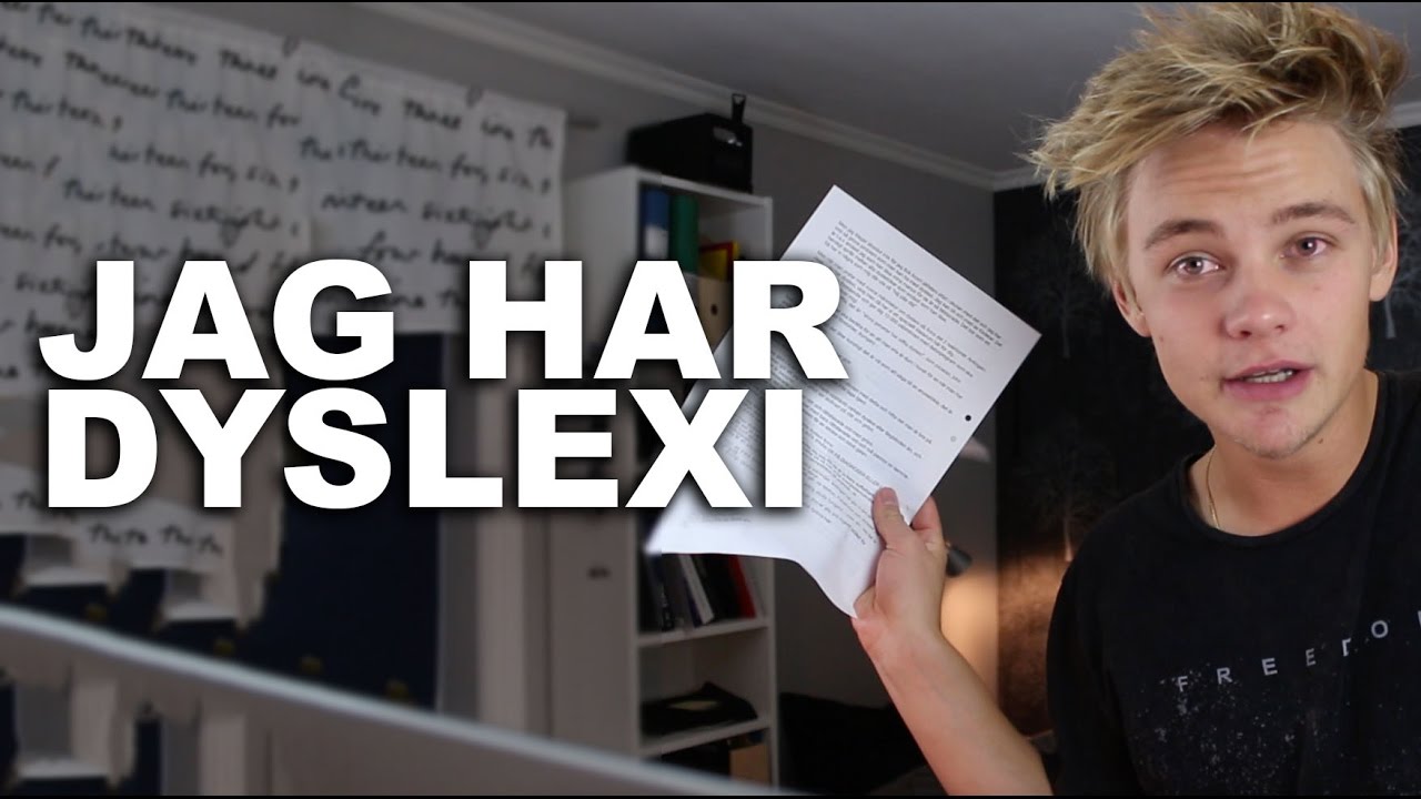 Jag har dyslexi