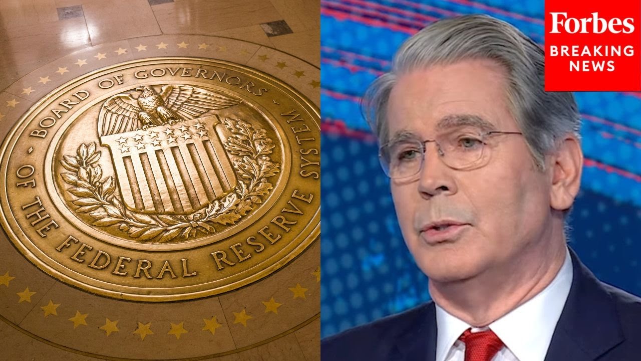 Scott Bessent Responds To Federal Reserve Official's Concerns That U.S. Is At Risk Of A Recession