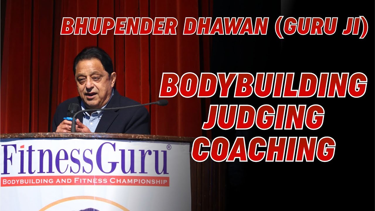 Bhupender Dhawan Ji Powerful Speech | FitnessGuru Bodybuilding Championship 2026 🏆