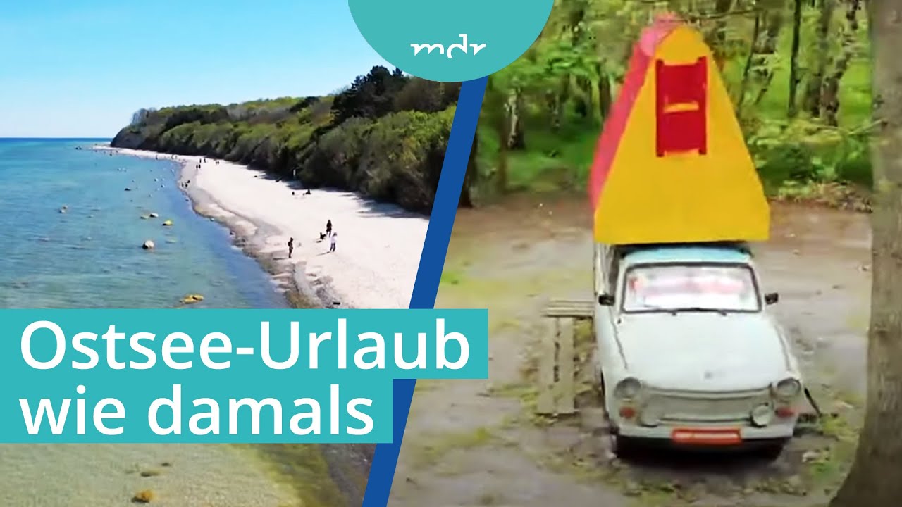 Zurück im Sommer von 1986: Urlaub im DDR-Bungalow, Trabbi und Dachzelt | Voss & Team | MDR