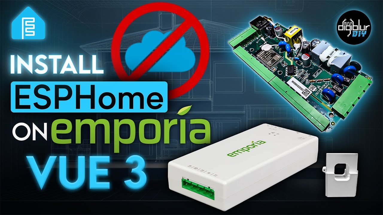 Emporia Vue 3 ESPHome Install: Power Monitoring with Home Assistant