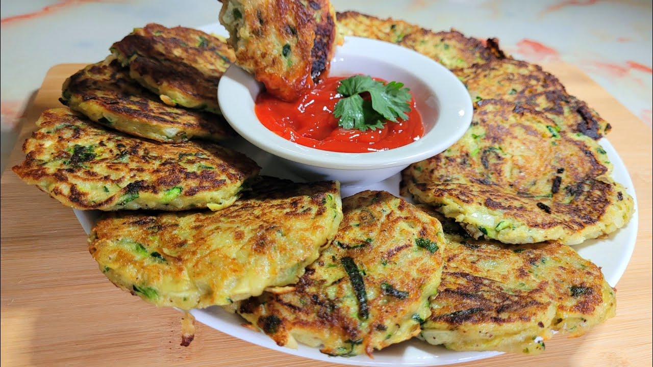 delicious vegetable pancakes