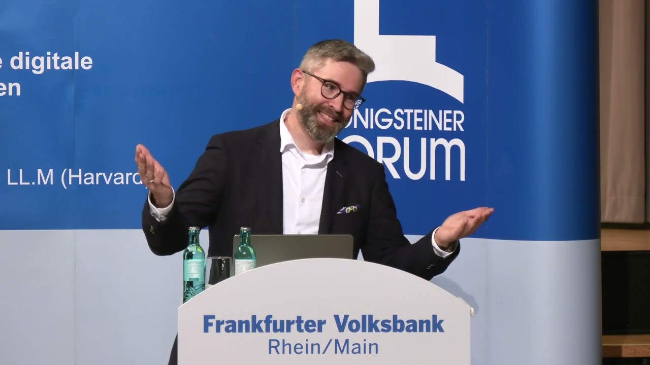 Königsteiner Forum - Wie europäische Regeln unsere digitale Zukunft gestalten