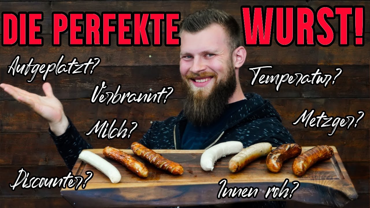 Kann nicht Jeder! Bratwurst perfekt grillen! ALLE Tipps & Tricks erklärt!