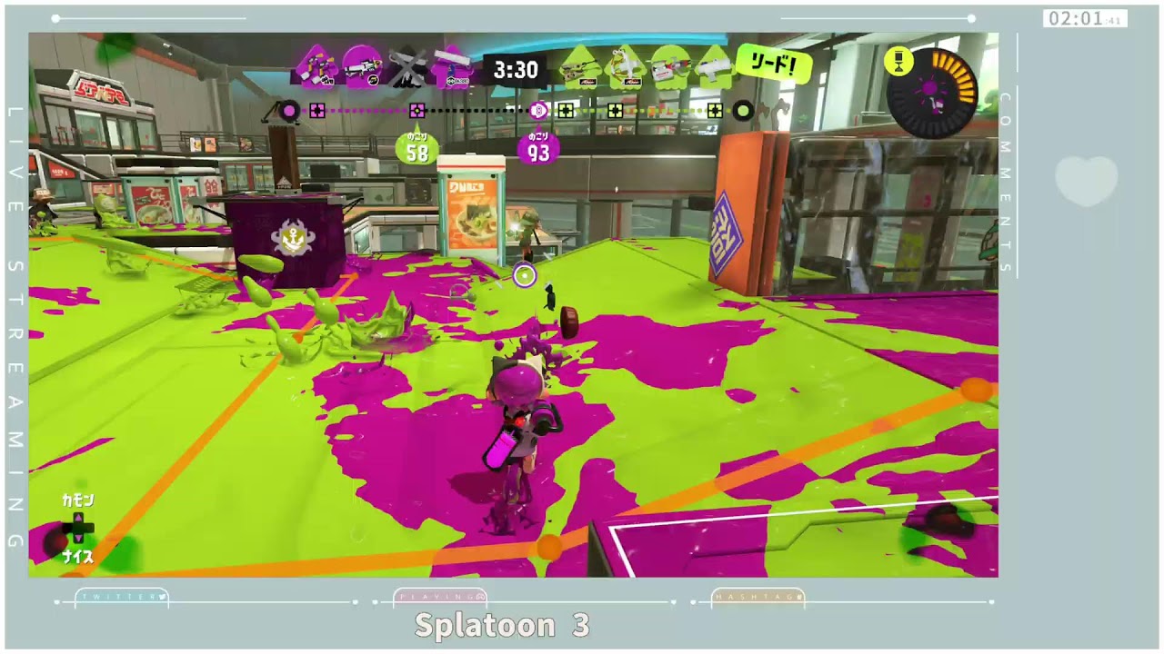 【Splatoon3】久しぶりにチャレンジかXマッチ【2K配信】