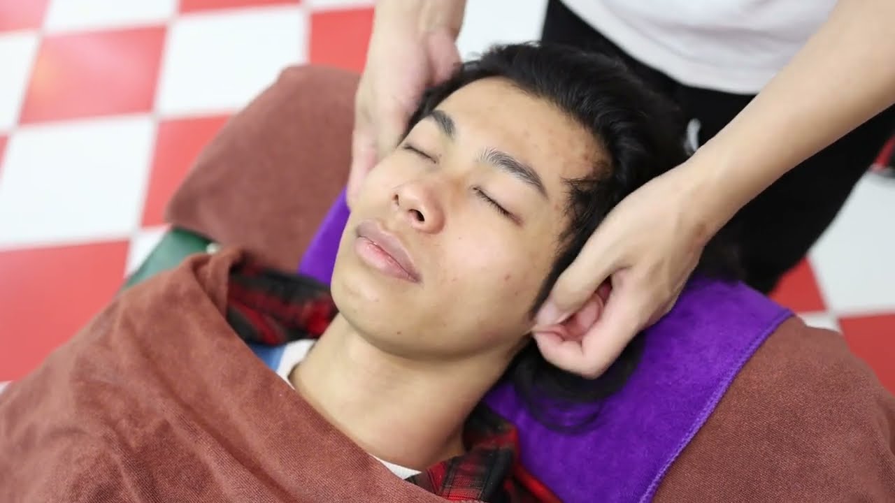 特地来打卡 看看陈师傅 体验修面