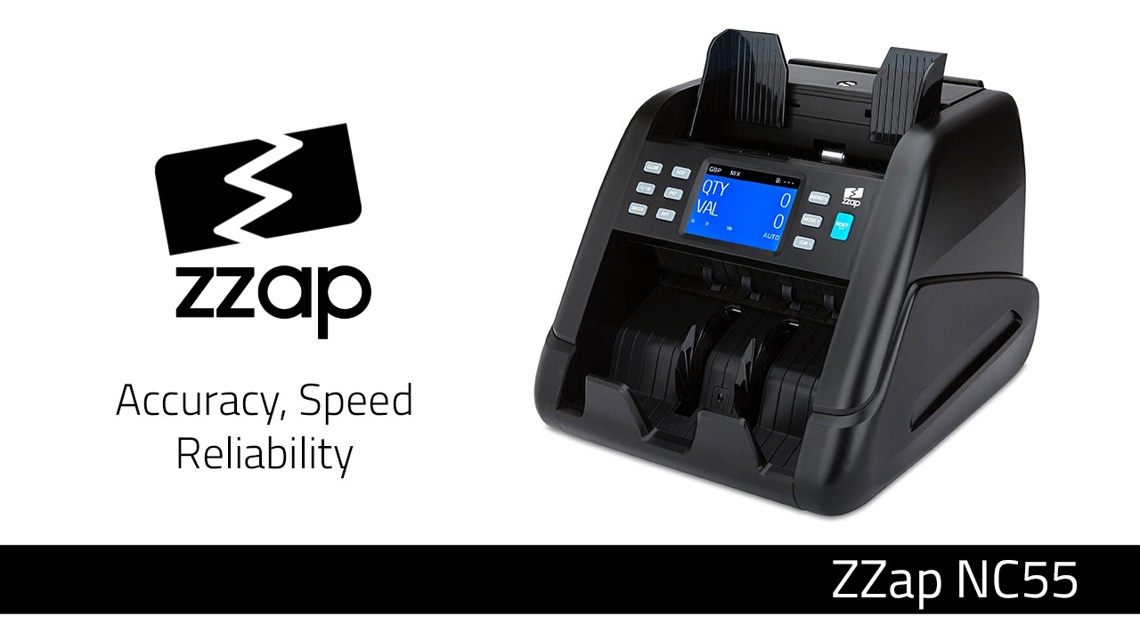 The ZZap NC55 Banknote Counter - Fast & Accurate Money Counting ✅