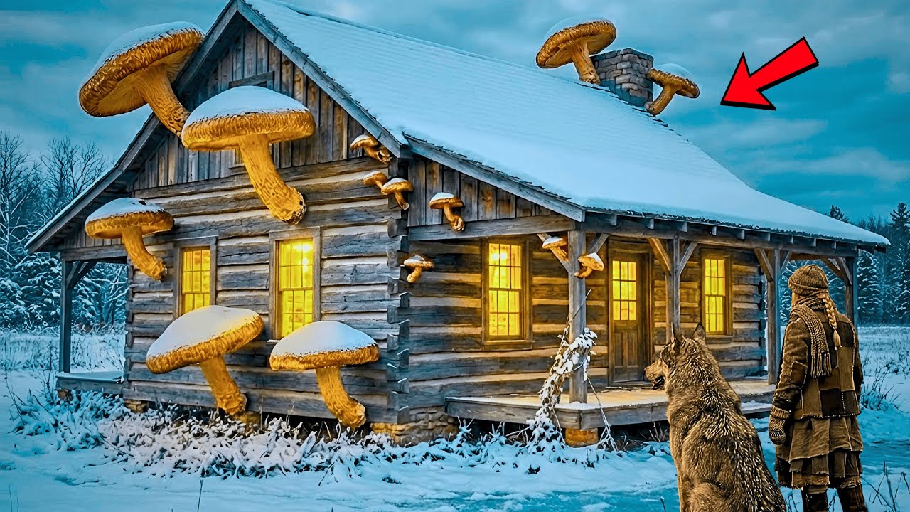 KICKED OUT OF HOME AT 15: THE GIRL INHERITED A HOUSE COVERED IN MUSHROOMS, BUT INSIDE WAS SHOCKING