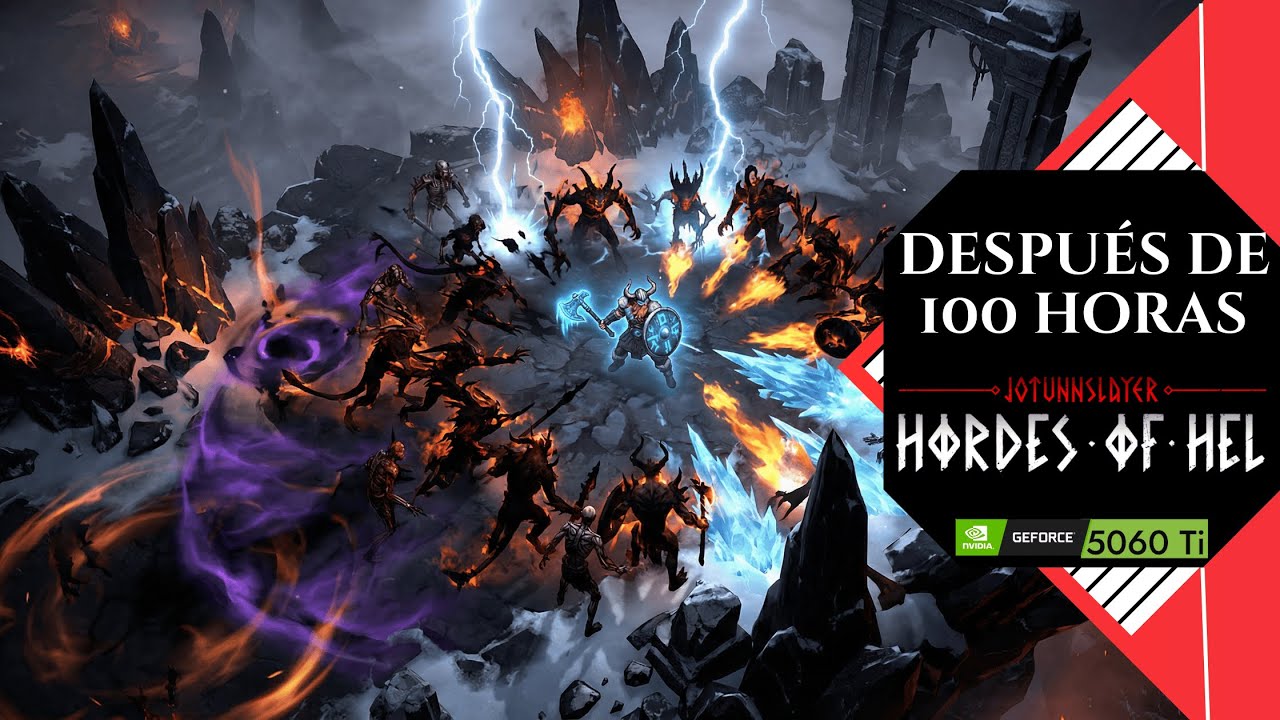 Sobrevivir a las hordas de Jötunnslayer fue más brutal de lo esperado #jotunnslayer