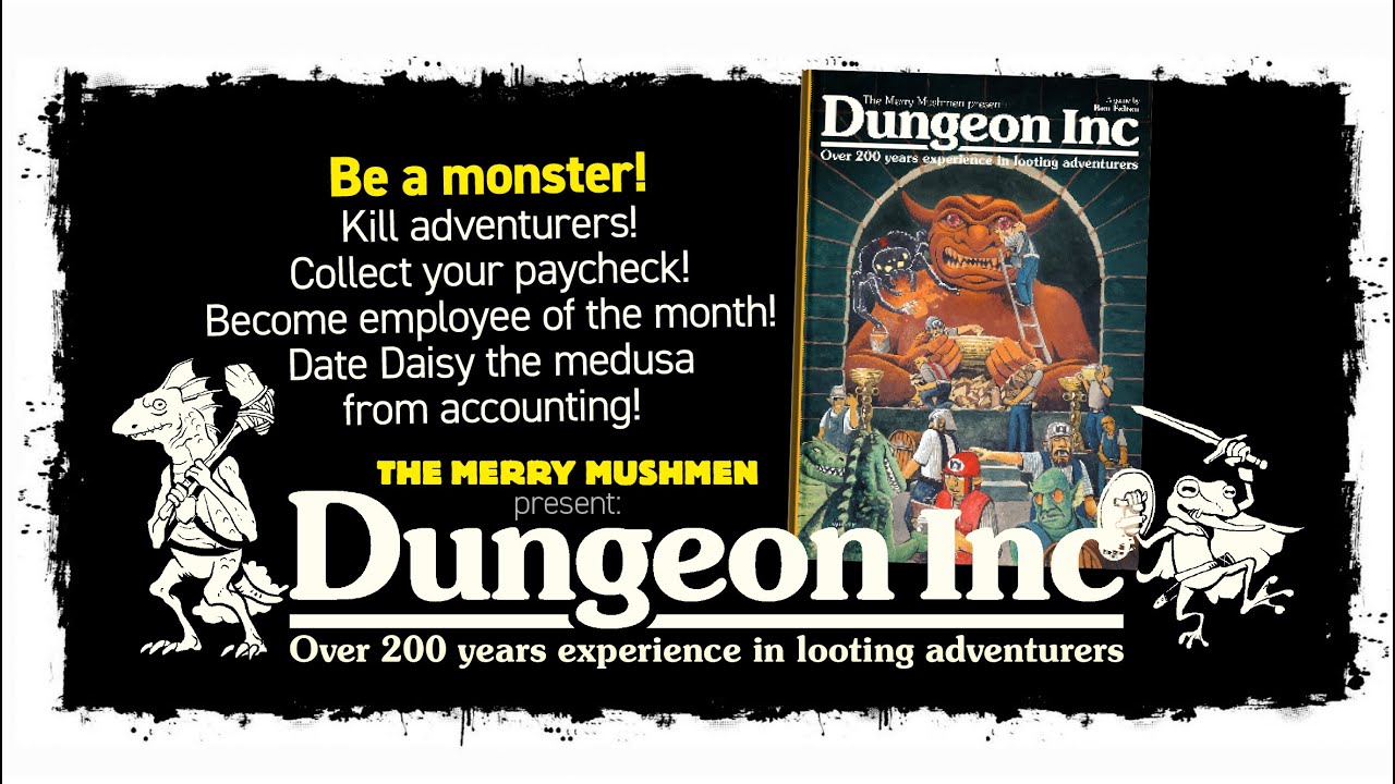 Dungeon, Inc. Live on Kickstarter now!