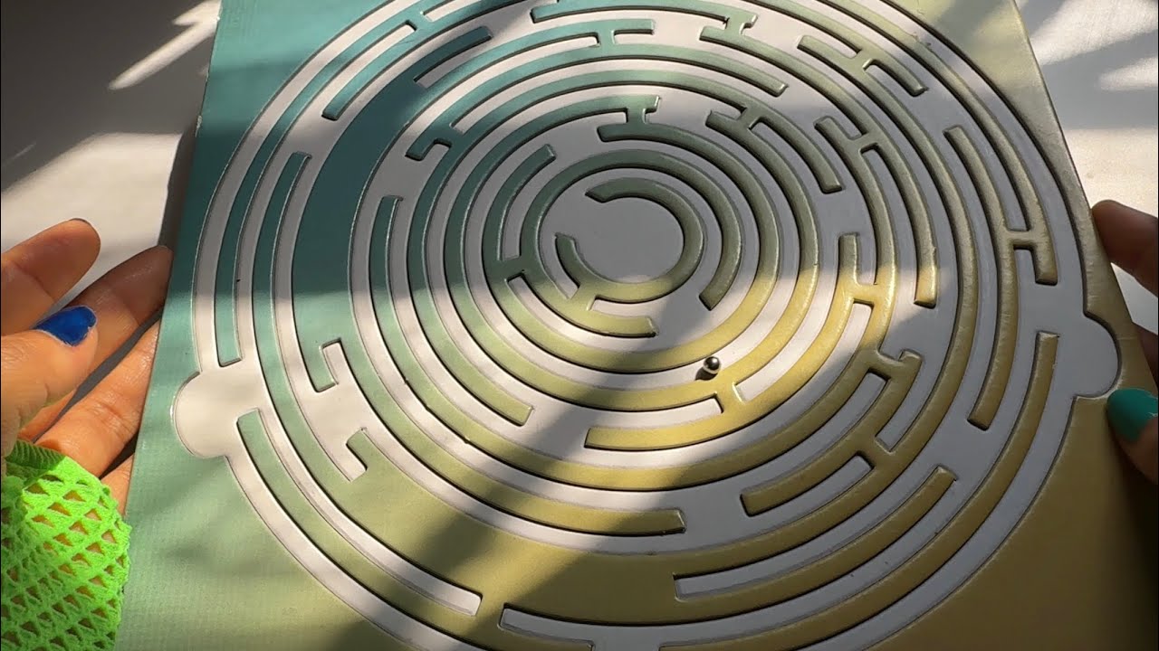 ✨Don’t get lost in the labyrinth! 🧩 |No talking ASMR| | 14 Minutes of Metallic Tingles ⛓️|