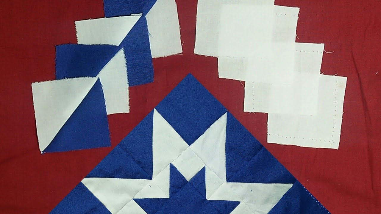 Patchwork design,star in a star quilt pattern,bister ka new design