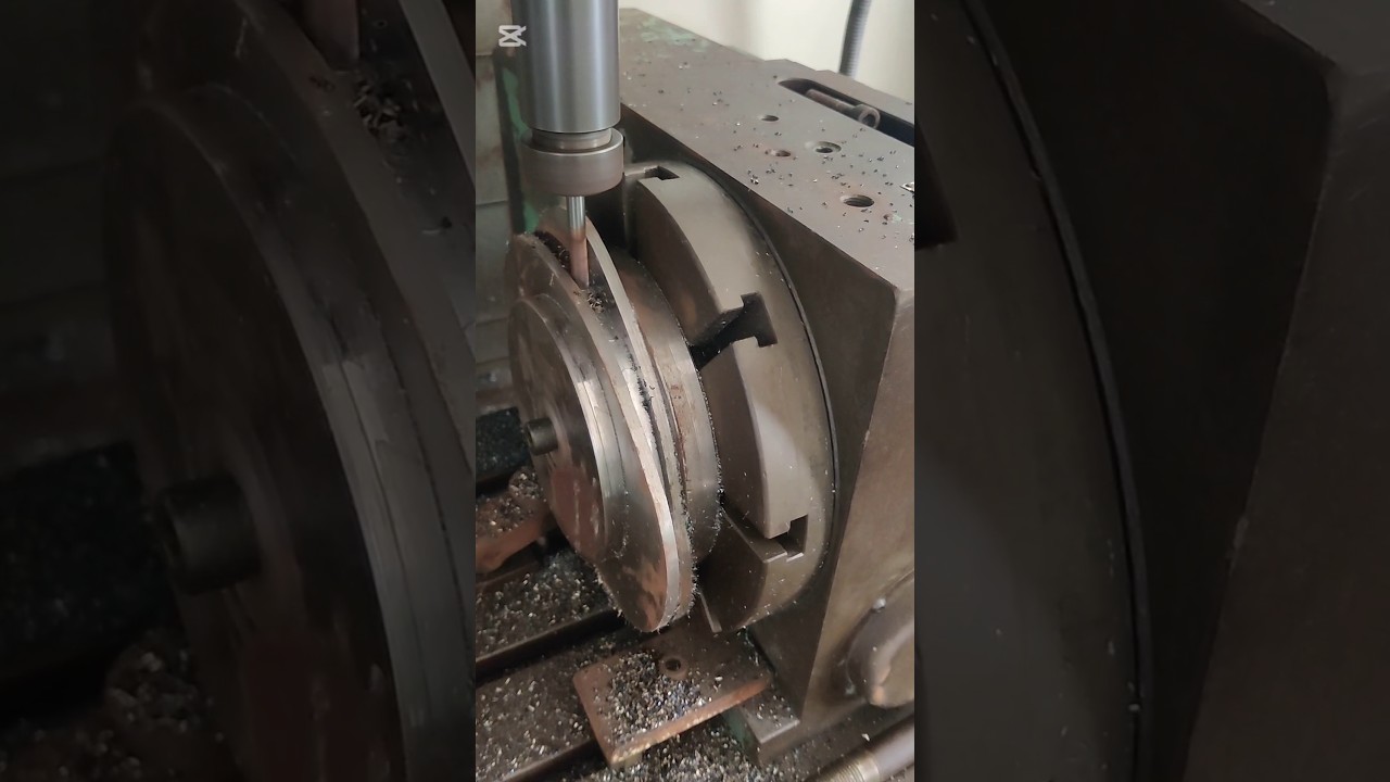 4X rotary table working 