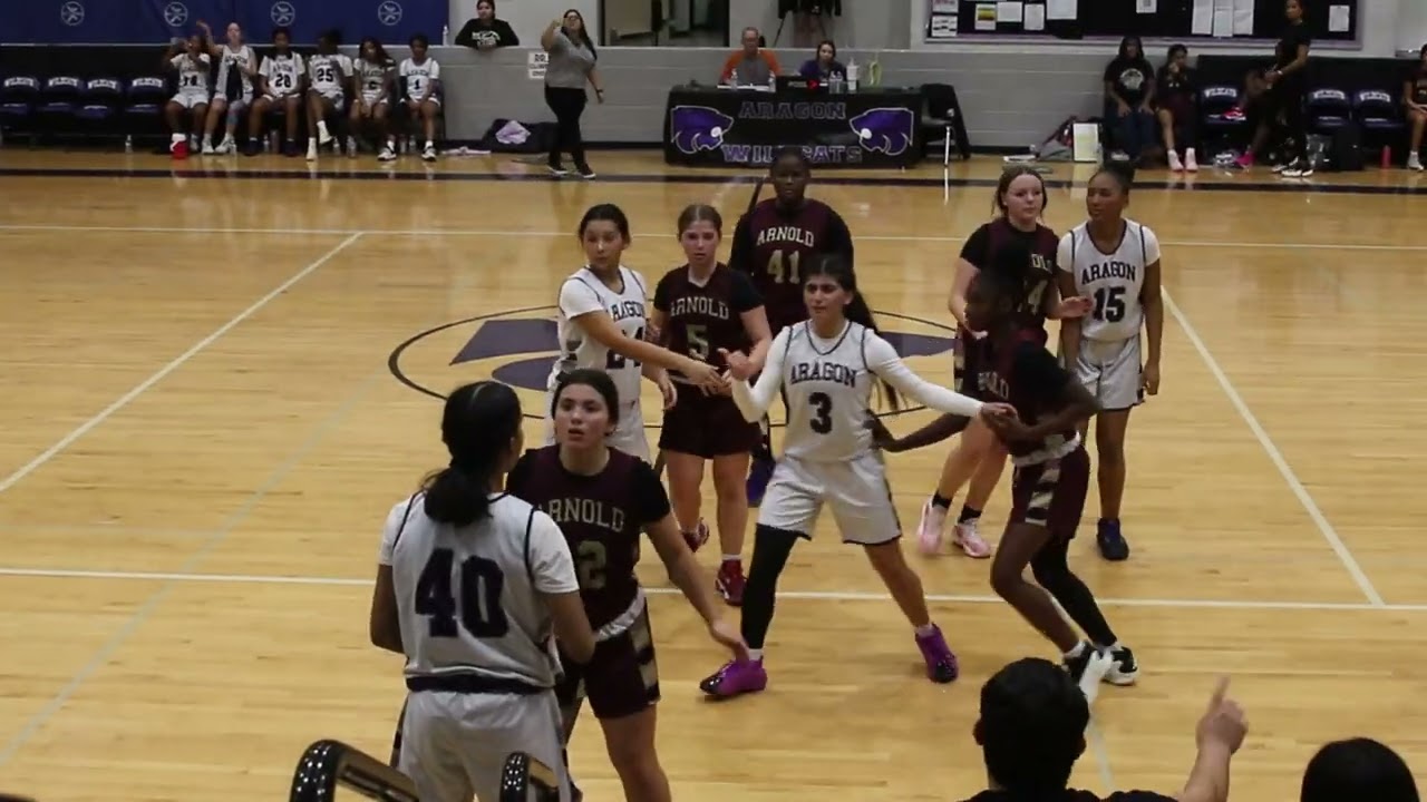 Arnold MS Buccaneers vs Aragon MS Wildcats - 8A Girls Basketball - January 30, 2025