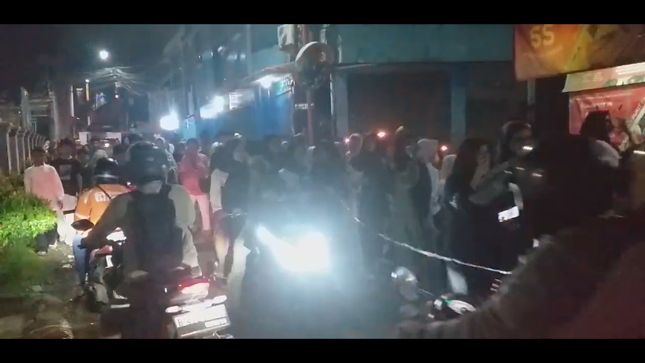 Pawai Obor dalam rangka menyambut bulan suci Ramadhan