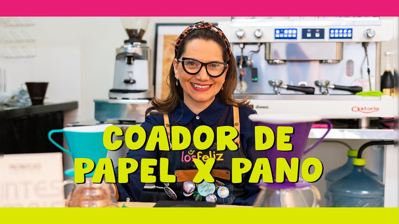 Coador de Pano x Filtro de Papel | Voc&ecirc; sabe a diferen&ccedil;a ?