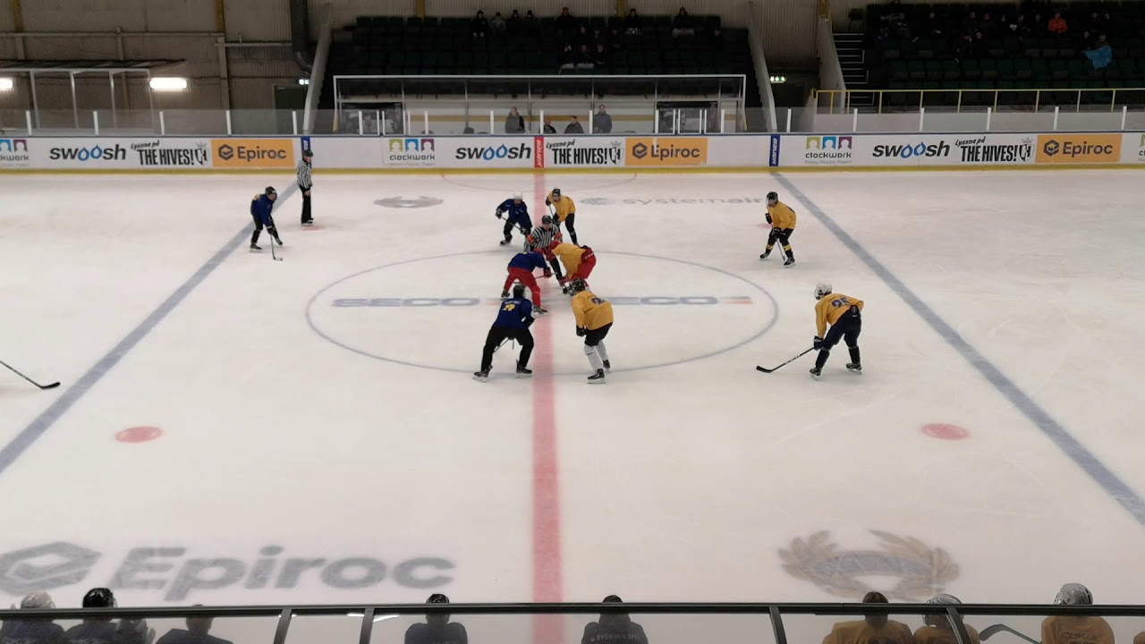20191004 U16 Utvecklingscamp Gula vs. Bl&aring; (Del 1 av 2)