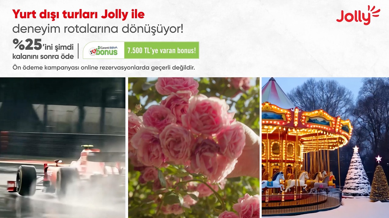 Yurt dışı turları Jolly ile sadece bir seyahat değil, tam bir deneyim! ✈️🌍