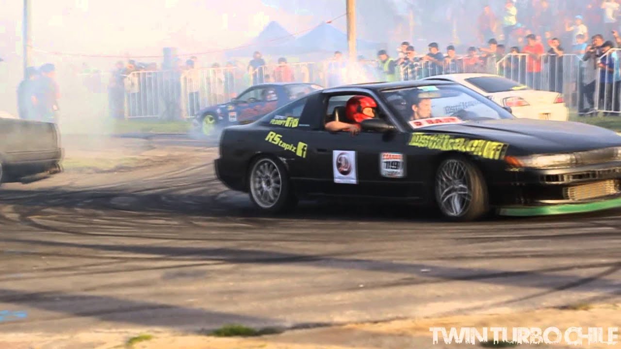 Drift Car Nissan Silvia , Donut , Burnout