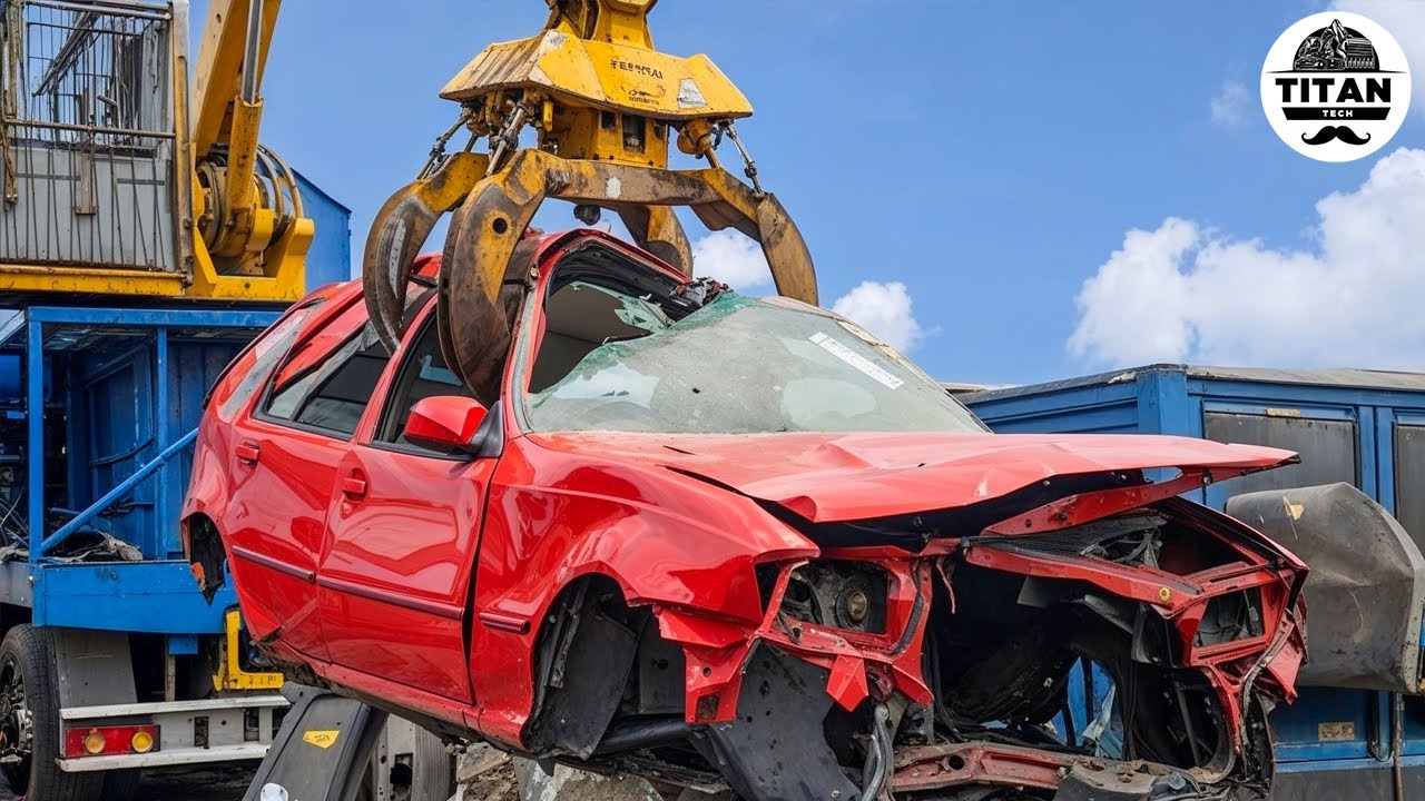 Most Insane Shredding Machines That Destroy Everything | Fastest Car Crushers in Action! #5
