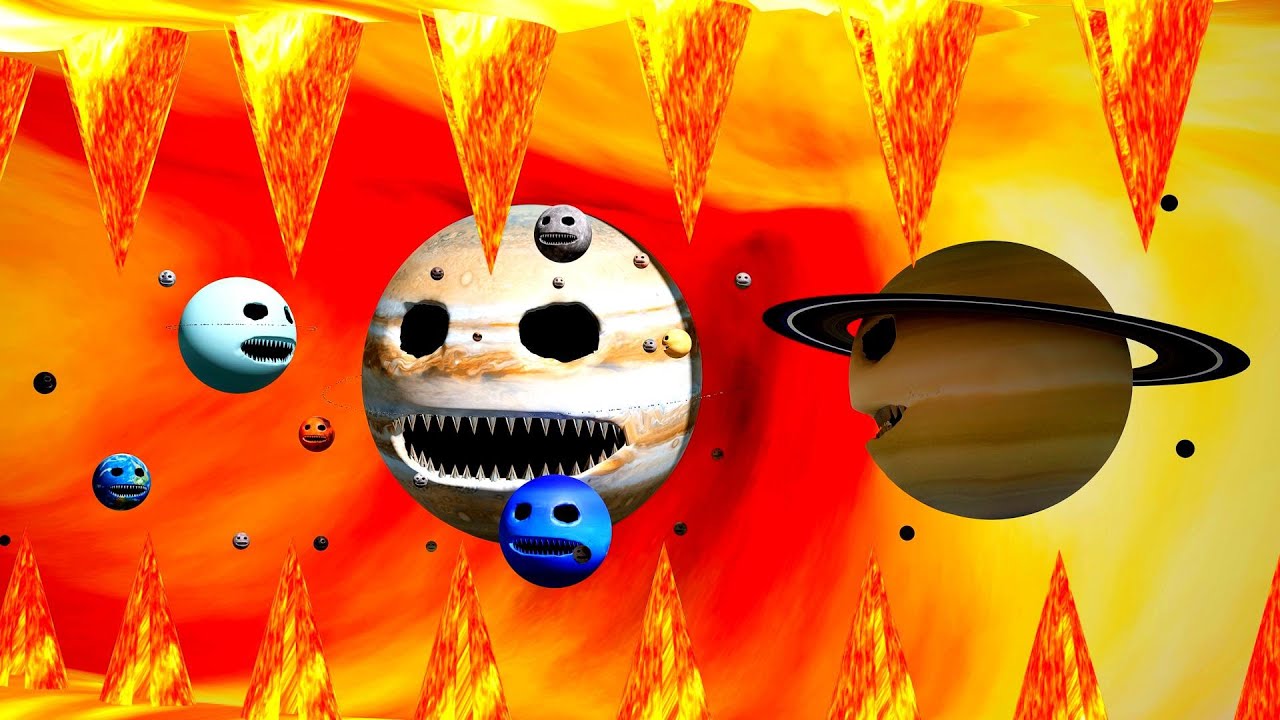 Solar System Awake: The Planet-Eating Battle Begins! (3D Realism)