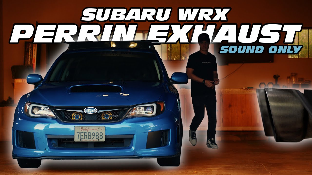 SUBARU WRX SOUND TEST: Perrin Catback Quad Tip Resonated Exaust (2011-2014)