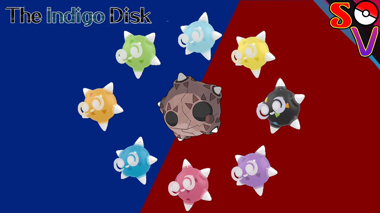 Pokemon Scarlet and Violet Indigo Disk: Where to Find ALL Forms of Minior