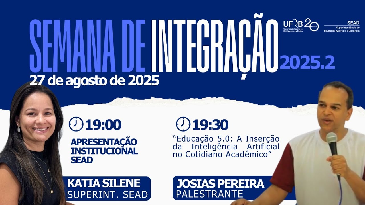 Semana de Acolhimento EAD UFRB 2025.2