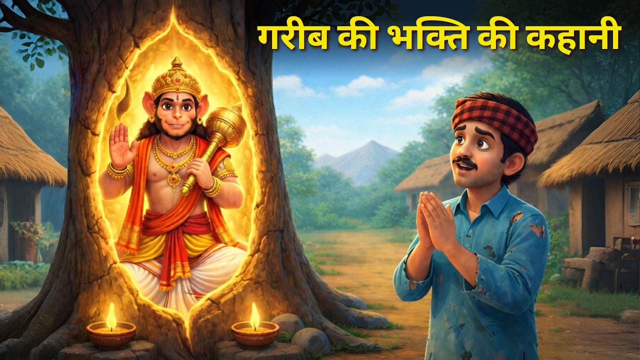 हनुमान जी की कहानी | गरीब की भक्ति की कहानी | Hindi Bhakti Kahani | Bhakti Stories | Moral Stories