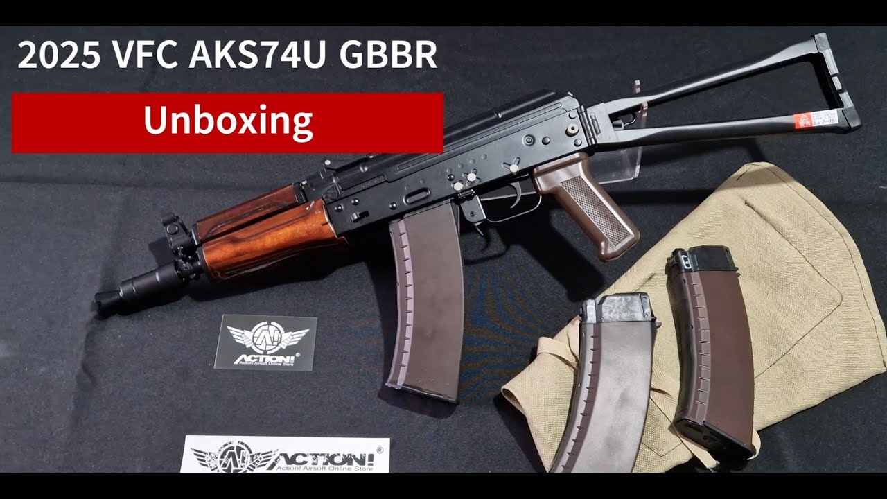 Распаковка 2025 VFC AKS74U GBBR