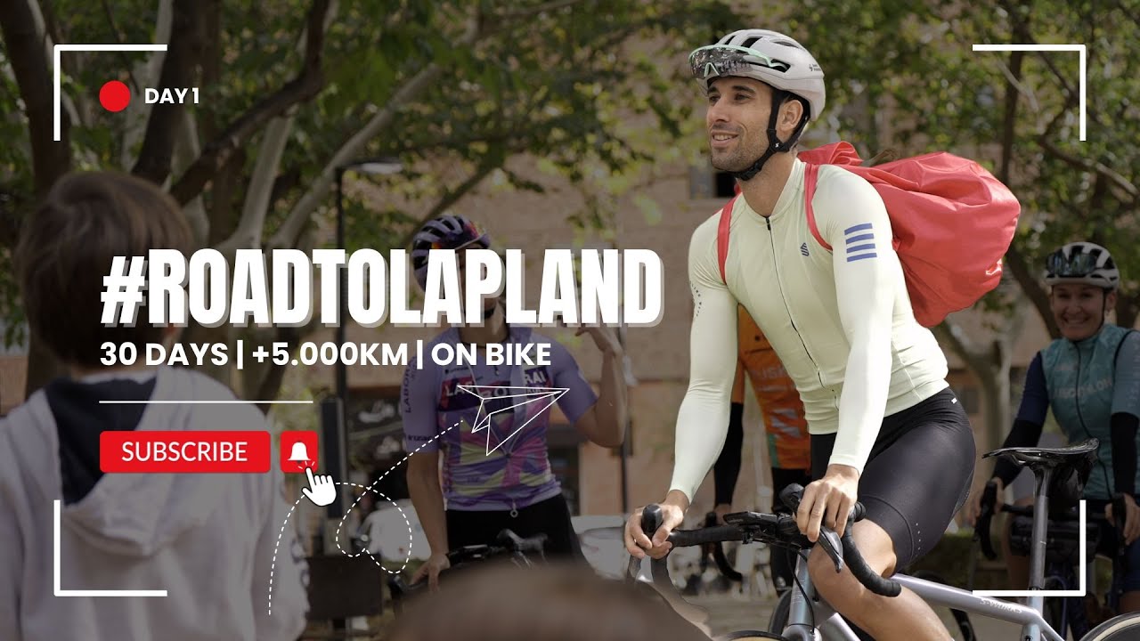 🇪🇸 RECORREREMOS 5.000km en BICICLETA para LLEVAR las CARTAS de NIÑOS a PAPÁ NOEL | #RoadToLapland #1