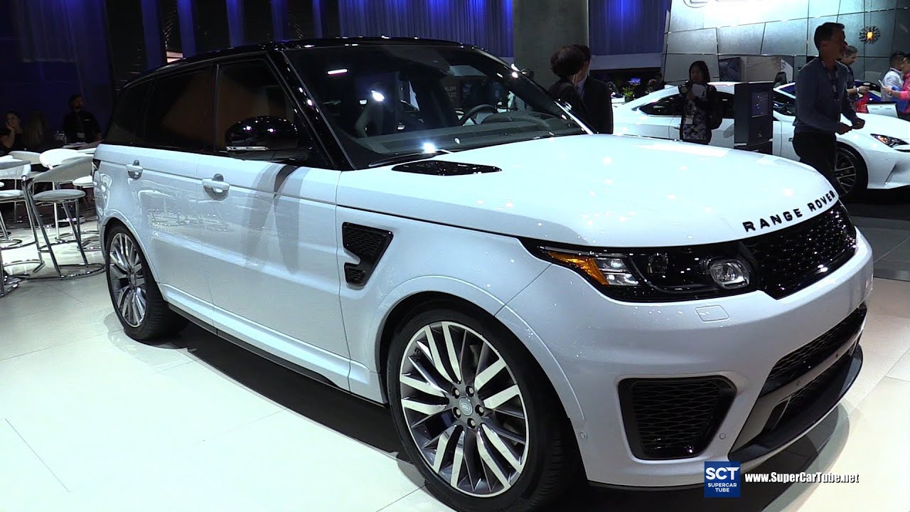 2016 Range Rover Sport SVR - Exterior and Interior Walkaround - 2015 LA Auto Show