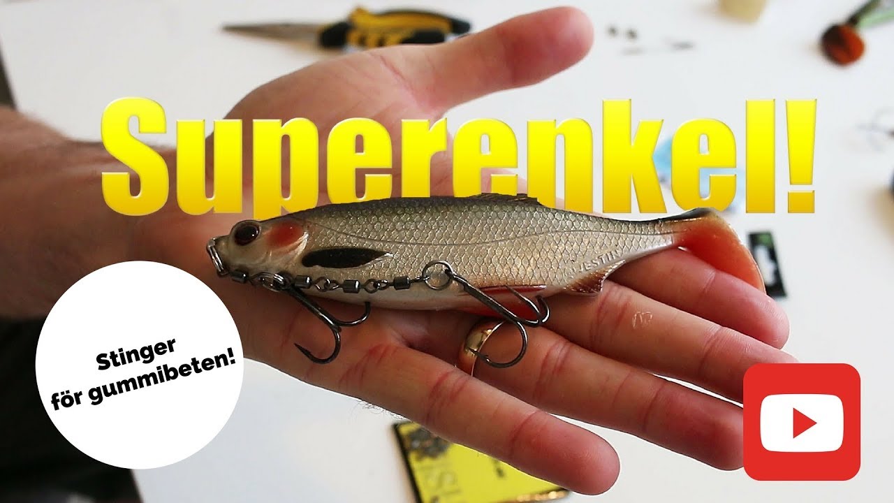 Superenkel stinger till gummibeten!