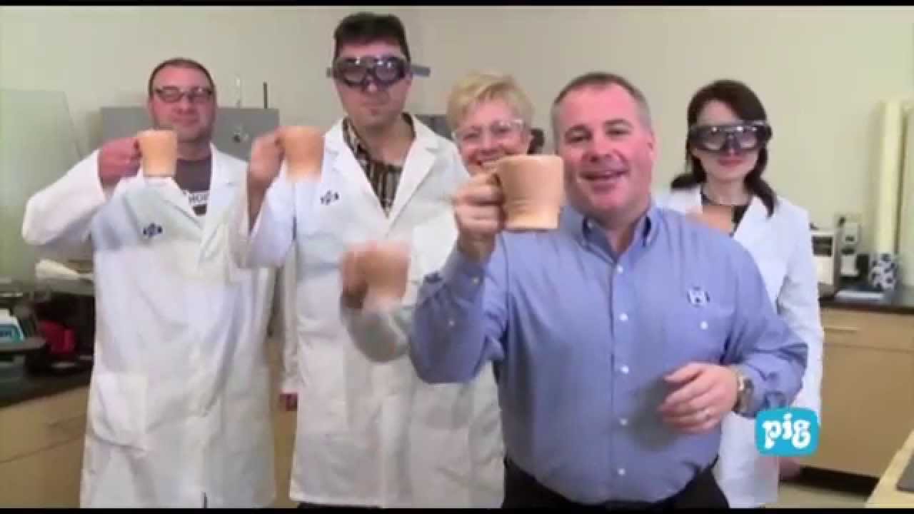 豊富な種類のピグ®製品が工場内でお役に立ちます。