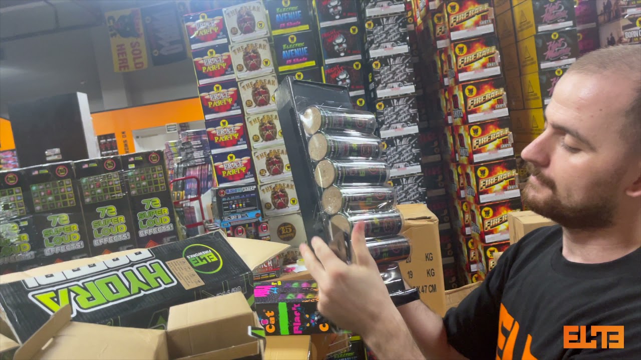 Hydra Bomb Canister Shell Kit | New Artillery Shell from Elite Fireworks!