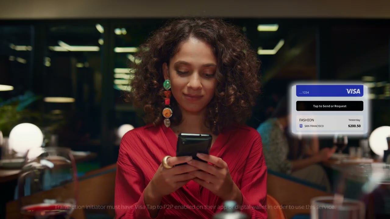 Visa Direct: отправляйте и запрашивайте деньги с помощью Tap to P2P.