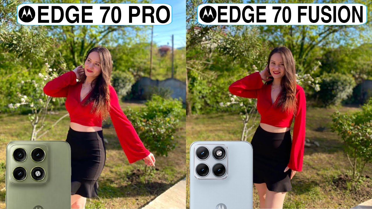 Motorola Edge 70 Pro Vs Motorola Edge 70 Fusion Camera Test Comparison