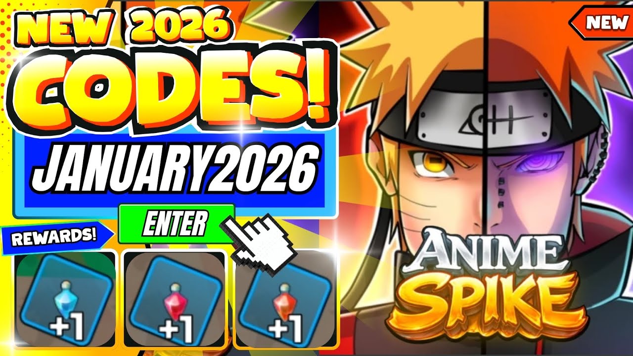 *NEW CODES!!* ALL WORKING CODES IN ANIME SPIKE CODES *JANUARY 2026* | ROBLOX ANIME SPIKE CODES