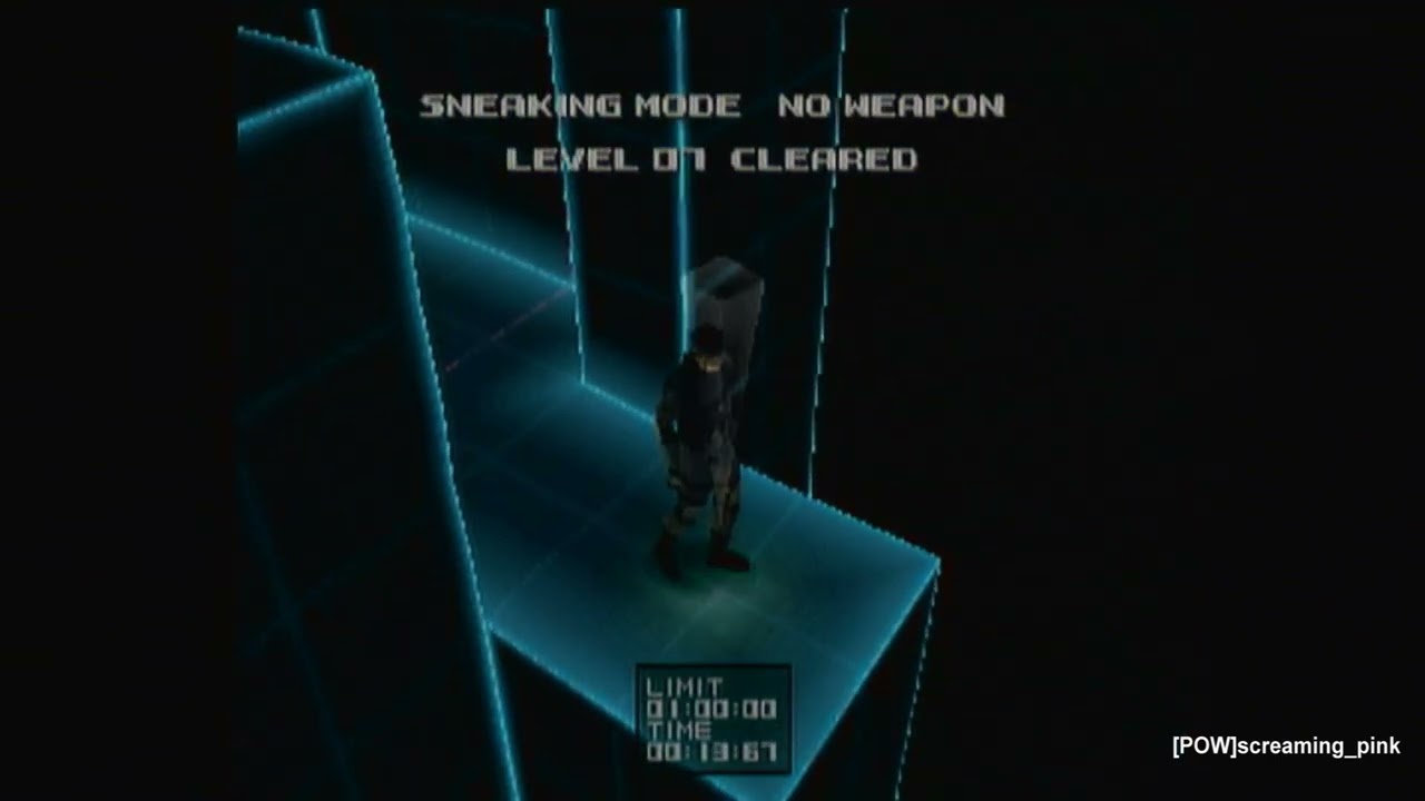 Metal Gear Solid VR Missions | Sneaking Mode No Weapon | Time Attack Levels 1-15