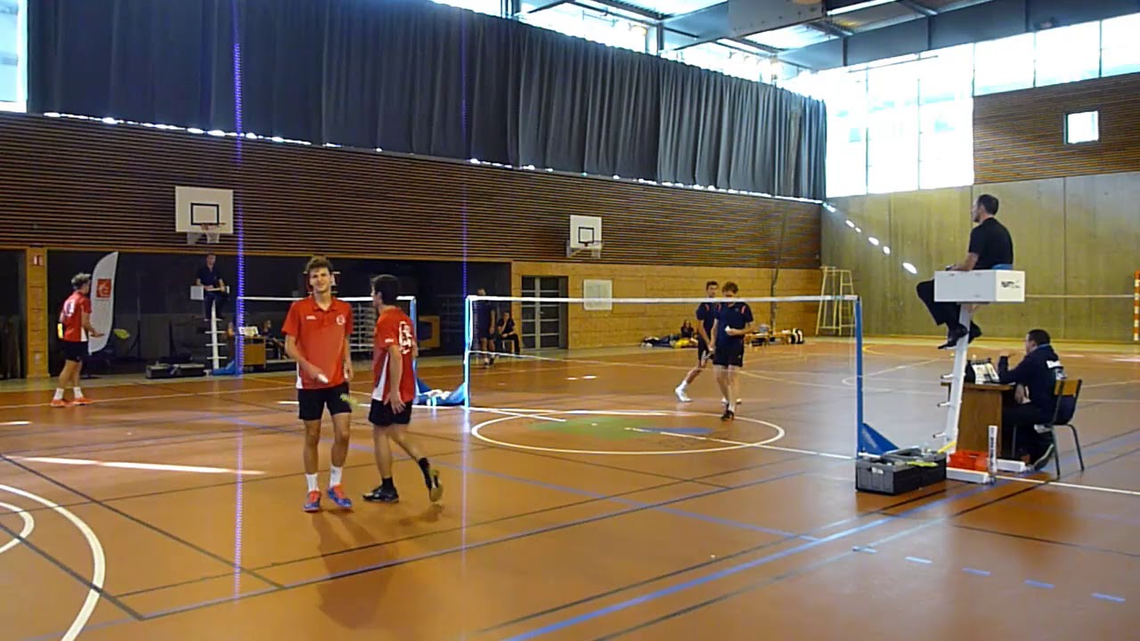 Interclubs de badminton, saison 2019/2020 nationale 3, ABC74 x CBC69, double hommes