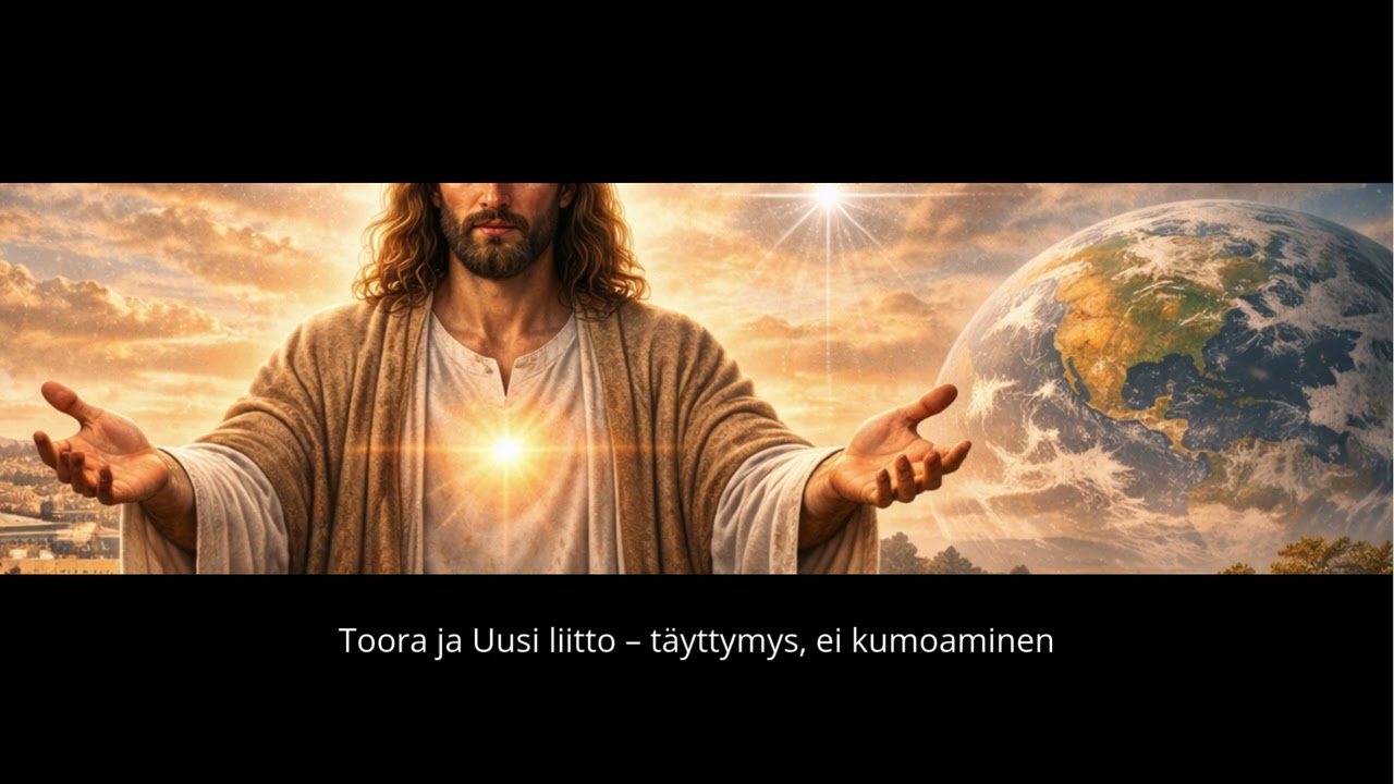 MM Yksi Jumala 3 –Toora ja Uusi liitto – täyttymys, ei kumoaminen