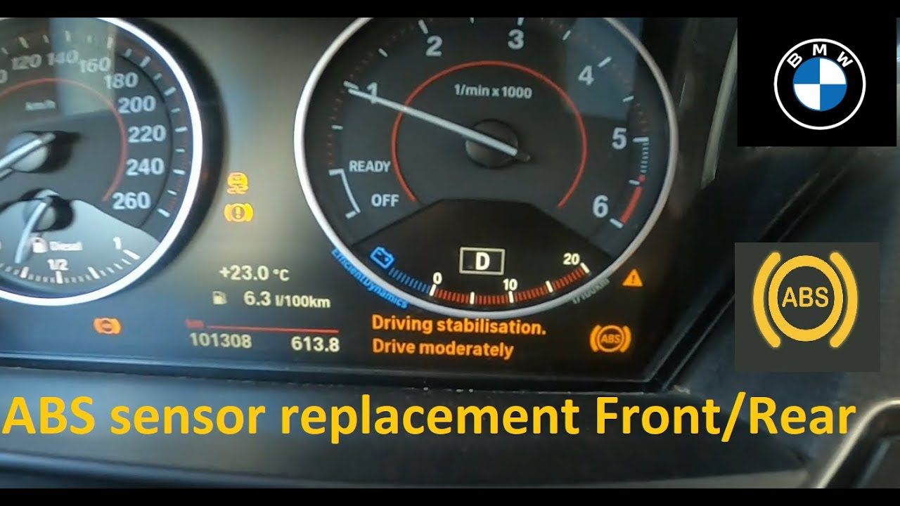 ABS Sensor Replacement Front/Rear BMW Serie 1 F20 F21