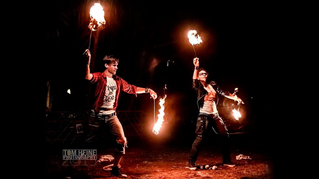 🔥 Partner Poi Performance - PUNK (fire by Stefan&Kate) @NoF'2013, Rostov, Russia 🔥